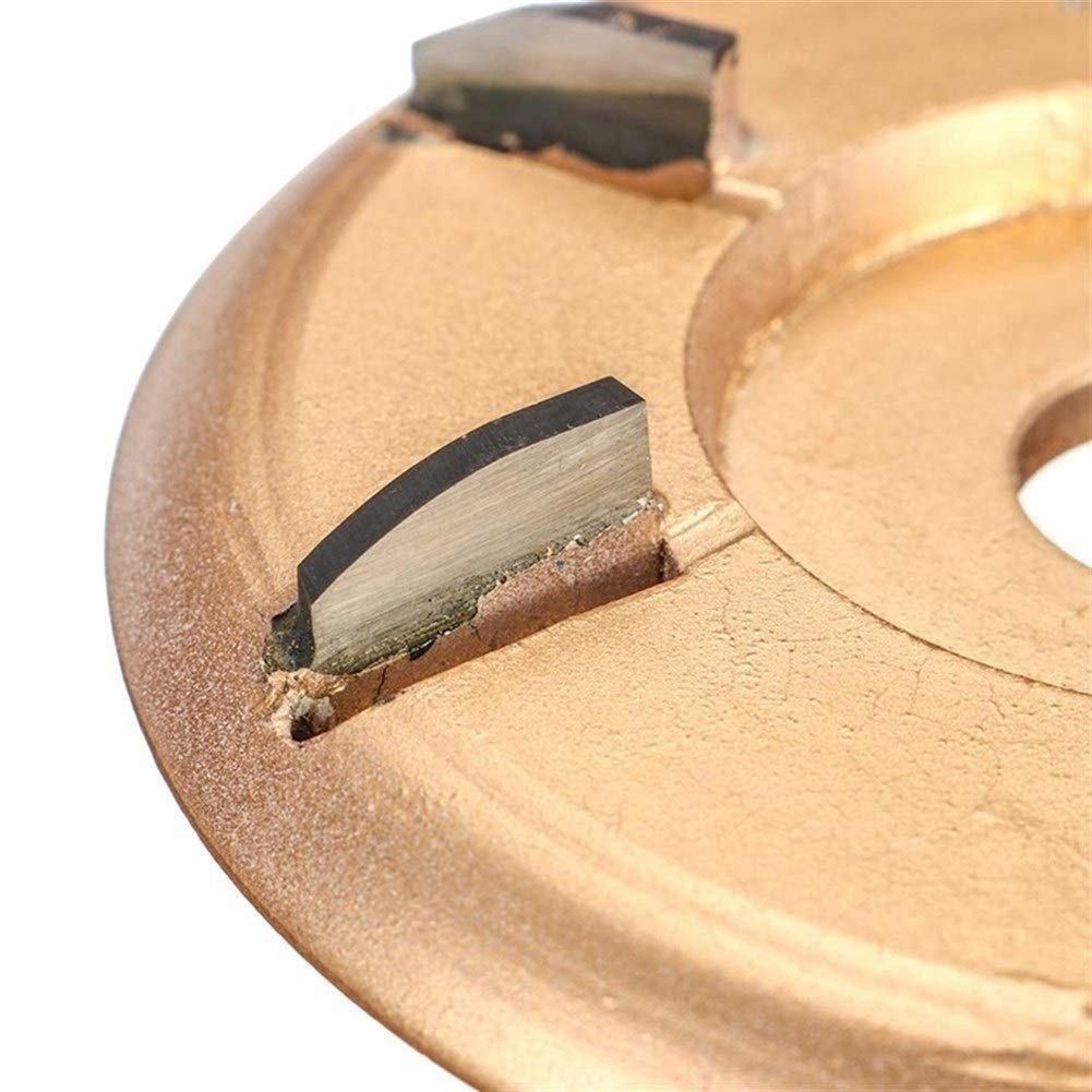 1 PC 90mm Kopanie Grinder Drewno Turbo Płaszczyzna Woodworking Tools Mocowanie Frezarki Narzędzie Cutter do szlifierki kątowej 16 mm Narzędzia do majsterkowania