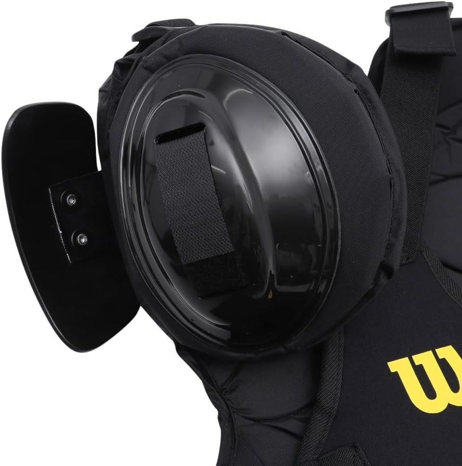 Wilson(ウイルソン) 野球 硬式 審判 NPB仕様 プロゴールド チェストプロテクター プロテクター アンパイアギア(審判用) 動きやすい・しっかりガード/しっかりガード SM/ML