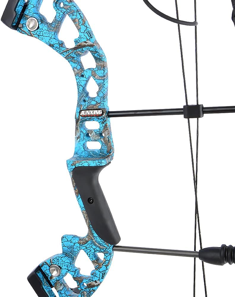 AMEYXGS Archery Compound Bows Kit Draw Weight 30-55 lbs Hunting Bow IBO 310fps Adults Archery with Hunting Accessories - Right Handed