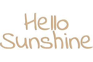 Customized Unfinished Wooden Greek Letter Wall Decor