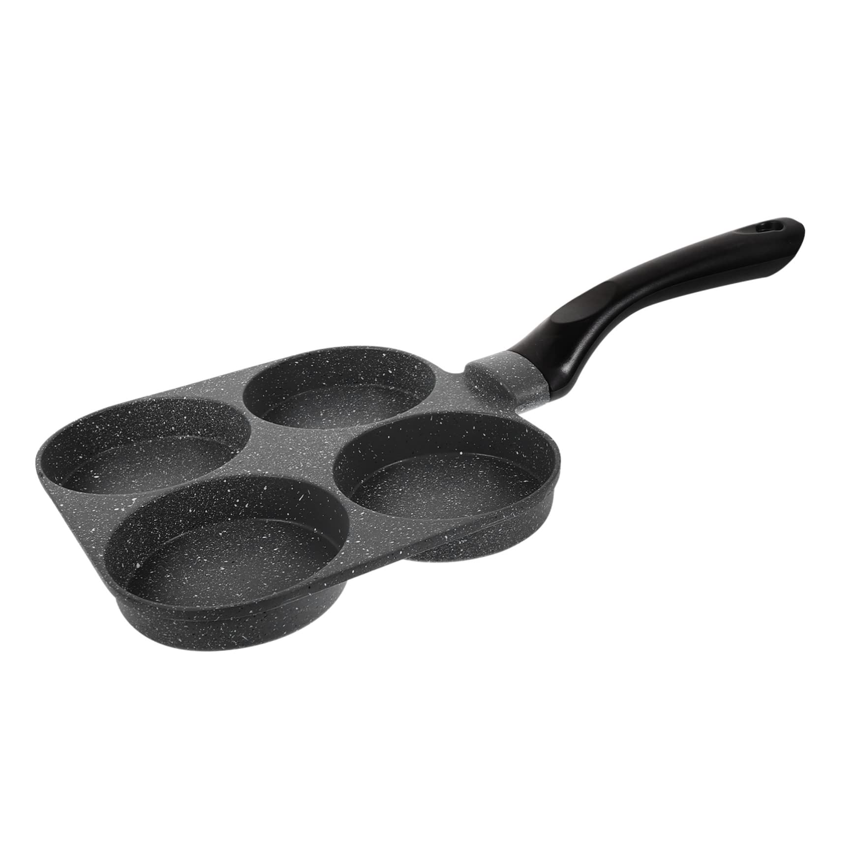 OUNONA Cup Nonstick Egg Frying Pan Cooking Pan with Scald Handle for Home Cooking Frying Eggs for Family Breakfasts