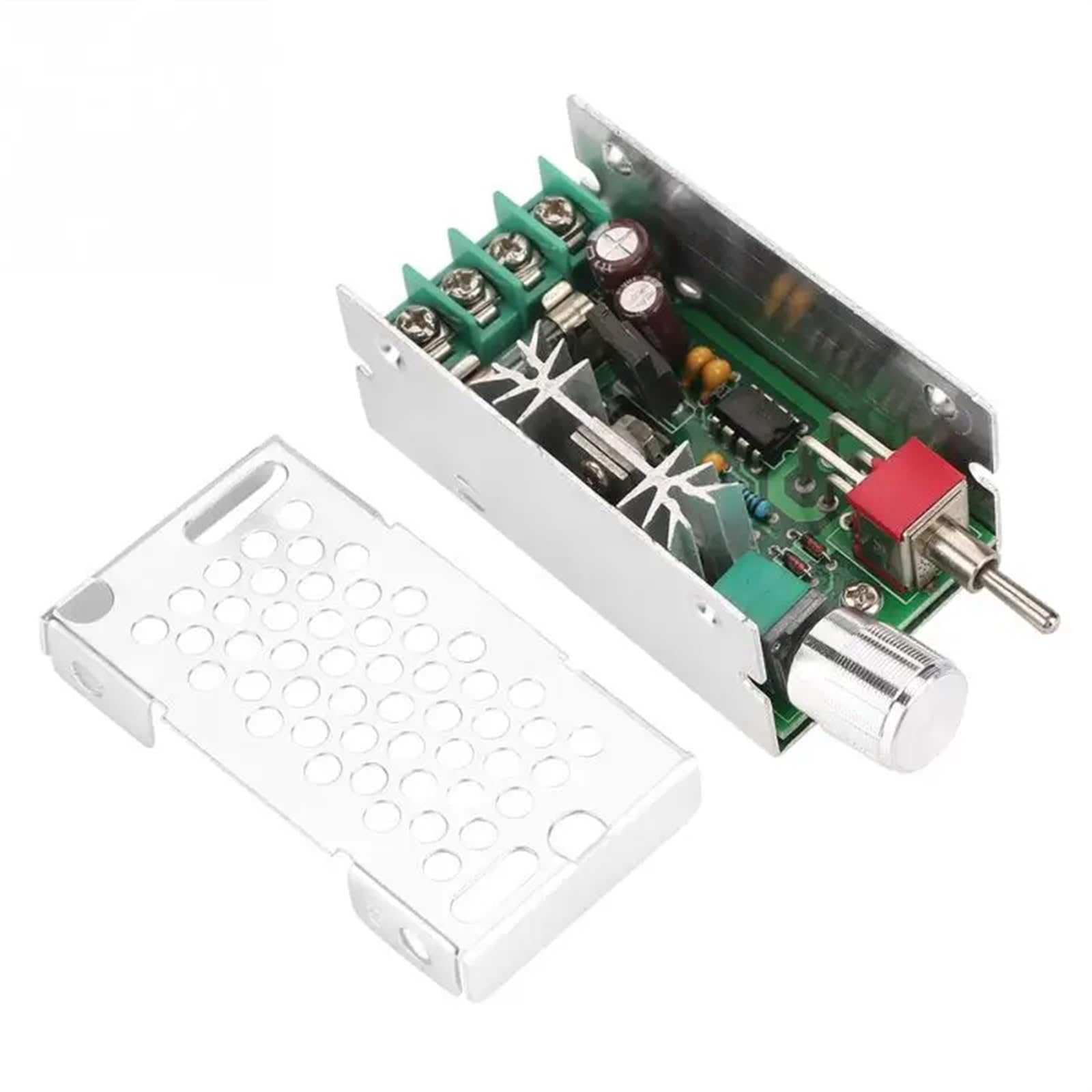 Regulador de Motor de 12-40V CC, Motor cepillado, Control de velocidad Variable, controlador PWM, interruptor CW/CCW, regulador de velocidad Snelheidsregelaar