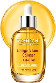 Lomigel Vitamin Collagen Brightening II Niacinamide 4% & TXA II Tranexamic Acid Serum for Dark Spot & Uneven Tone Care II Hyperpigmentation & Uneven Skin, 1.01 fl oz (30ml)