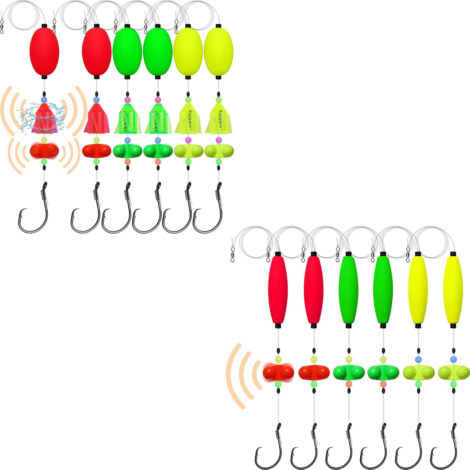 Dovesun Rattling Catfish Rigs + Catfish Rigs