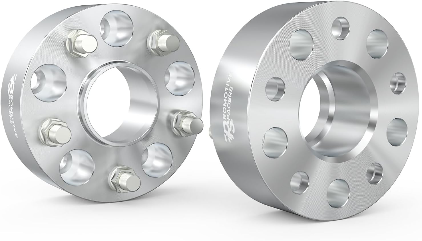 5x4.72 Wheel Spacers 1 Inch - 5 Lug CNC Machined Forged 5x120 Hubcentric Spacers 25mm with 64.1mm Hub Bore & M14x1.5 Studs Fit for Honda Civic Type R/Acura ZDX TL - 4PCS
