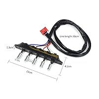 Vista 7 de Interruptor pulsador de campana extractora de cocina Interruptor de tablero de llave (CXW-200-DJ216/DJ103S/DJ105)