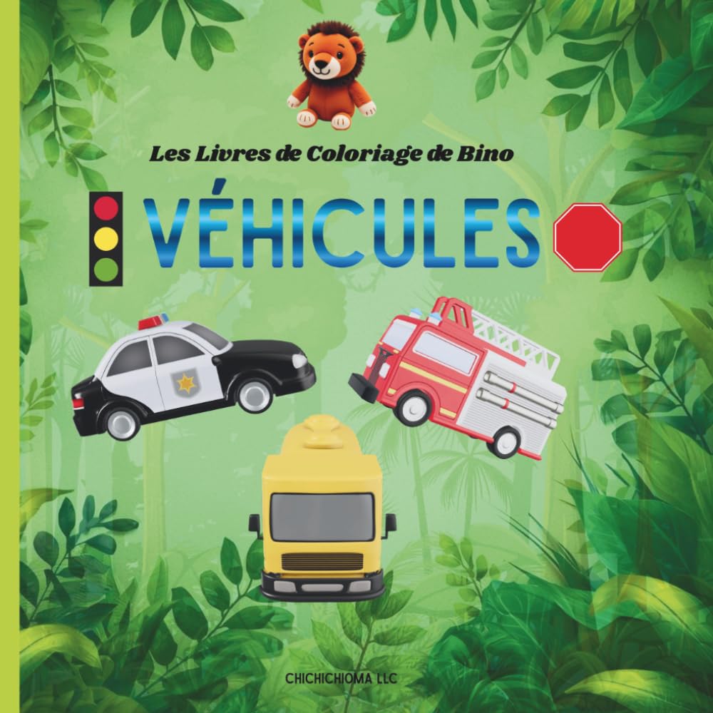 Les Livres de Coloriage de Bino véhicules