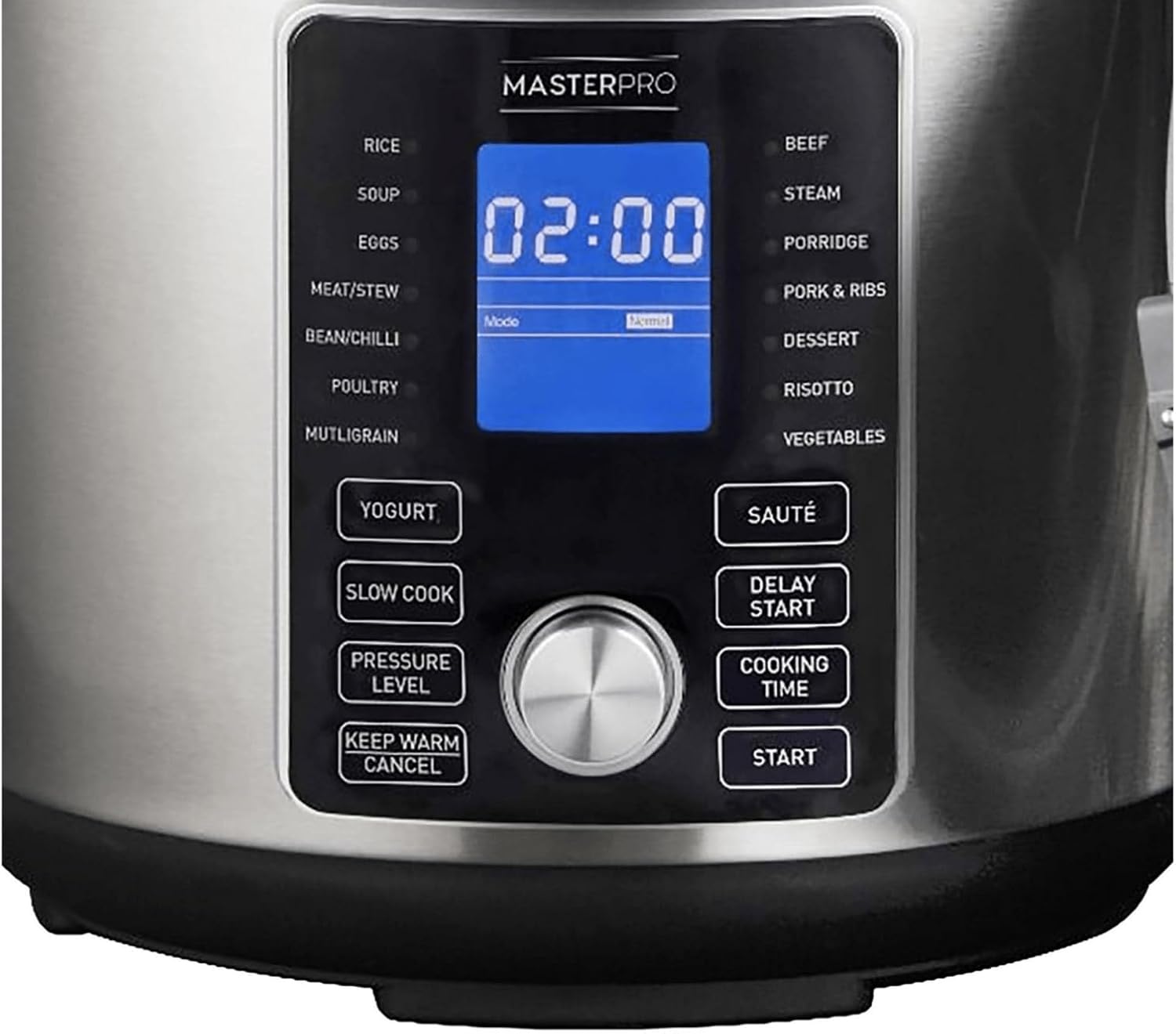 Multi Cooker Control Panel Close-up