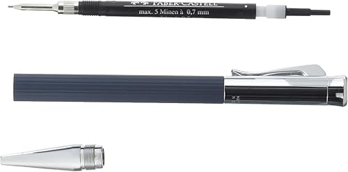 Miniatura 3 de Faber-Castell GRAF Initio Tamitio - Estuche para lápices con mecanismo giratorio, color azul medianoche