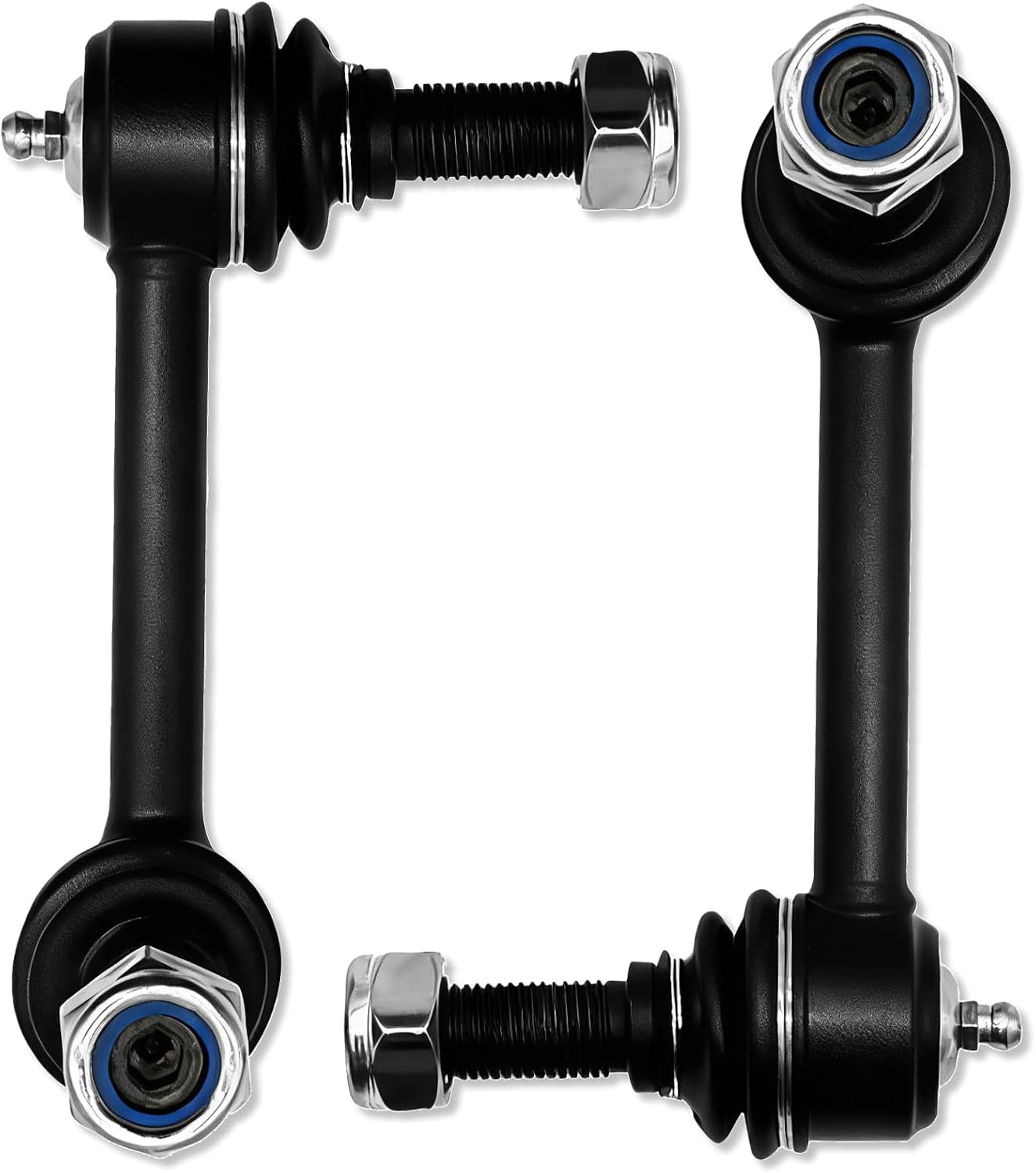K750552 K750553 2PCS Front Stabilizer Sway Bar End Links Fit for Chevy 2010 2011 2012 2013 2014 2015 Camaro [M10 Stud; For 3.6L V6 3564cc/217cid], 2010-2015 Camaro