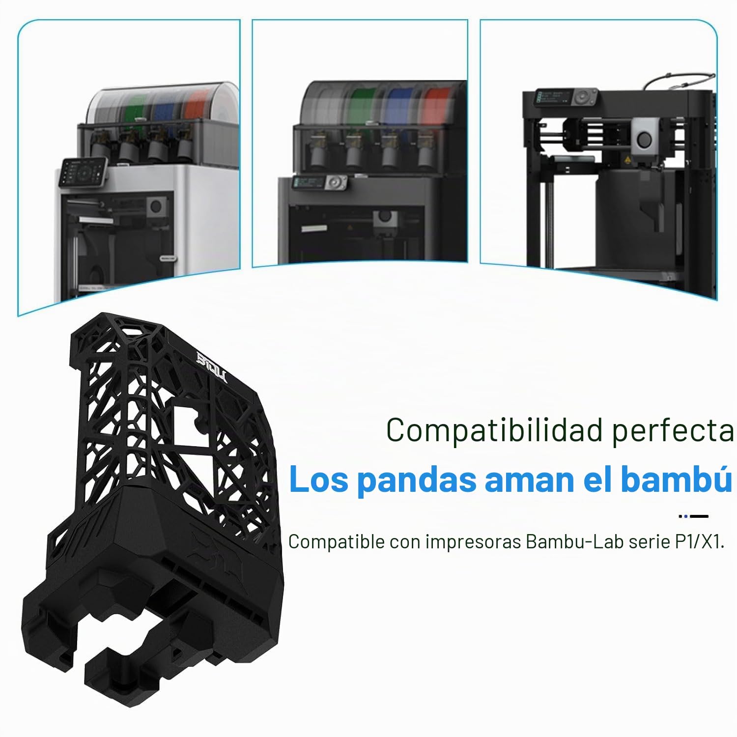 BIQU Panda Jet pack Apto para Bambu-Lab P1/X1 Impresora 3D
