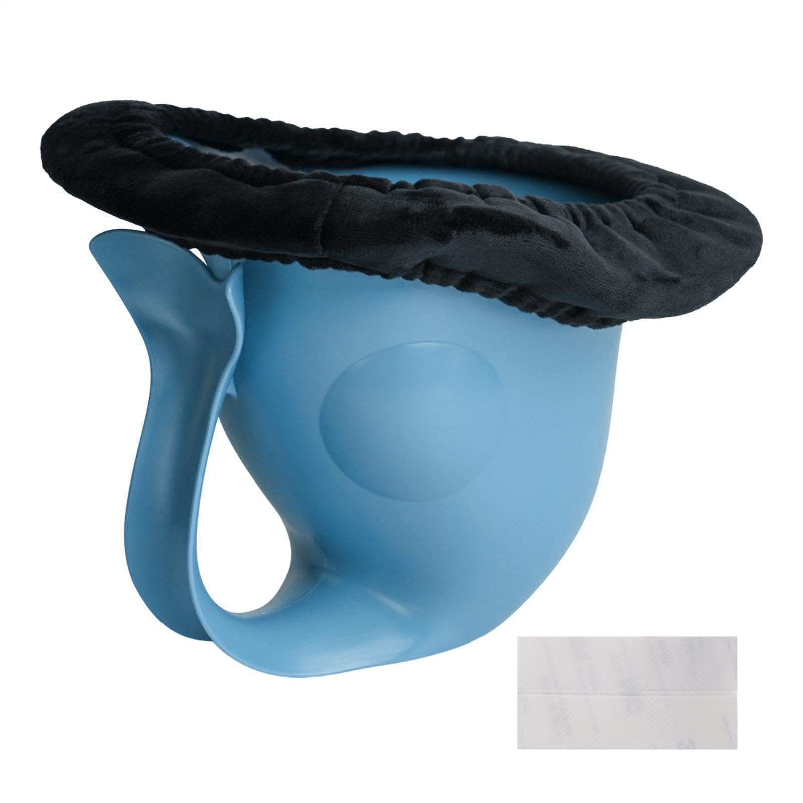 Portable Tiny Potty - Cute Fish Shape Toilet Seat, Top Hat Pottys, Lightweight Compact Design Convenient Carry | Ideal for Home Rv Camping Restroom Washroom Outdoor Bathroom Travel Use