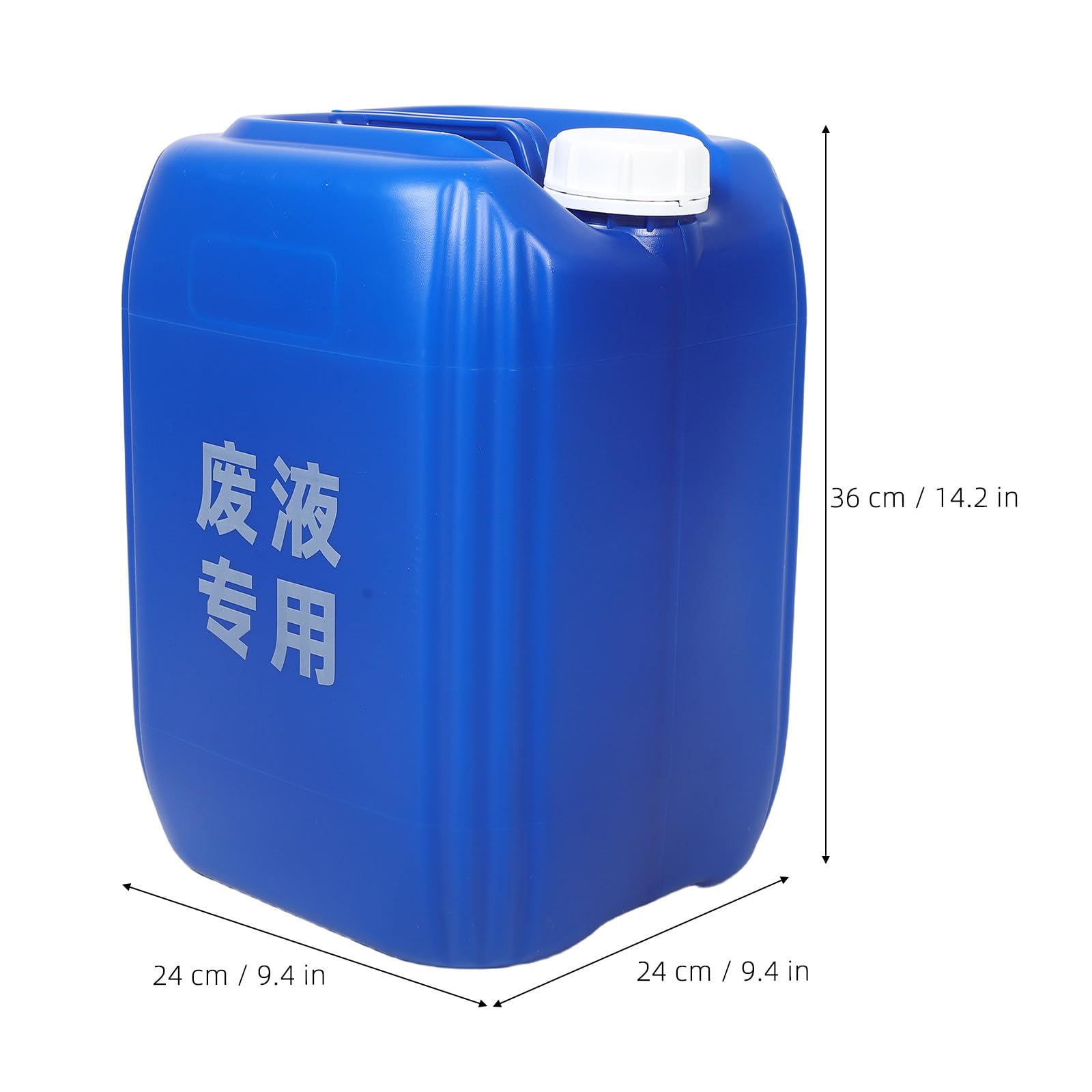 Toyvian Przemysłowa puszka plastikowa, 20 l, duża pojemność, szczelnie