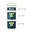 Whiskware Stackable Snack Containers for Kids and Toddlers, 3 Stackable Snack Cups for School and Travel, The Child Little Bounty - Green/White/Teal