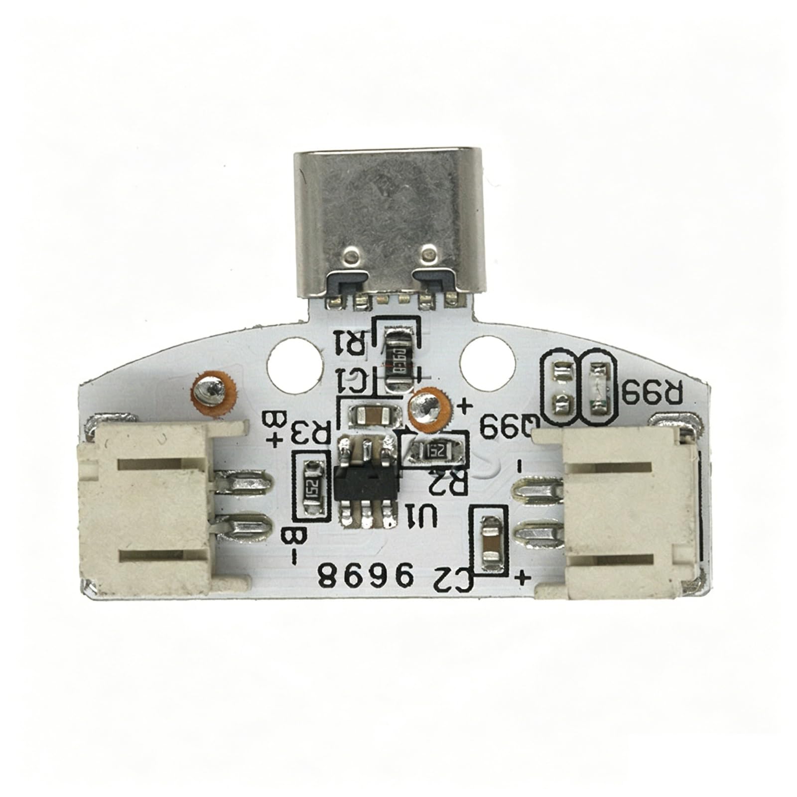 Type C Lithium Batteries Charging Module for 3.7V Battery Chargers with Overcharge Protections and Compactly PCB Design USB Device PCB