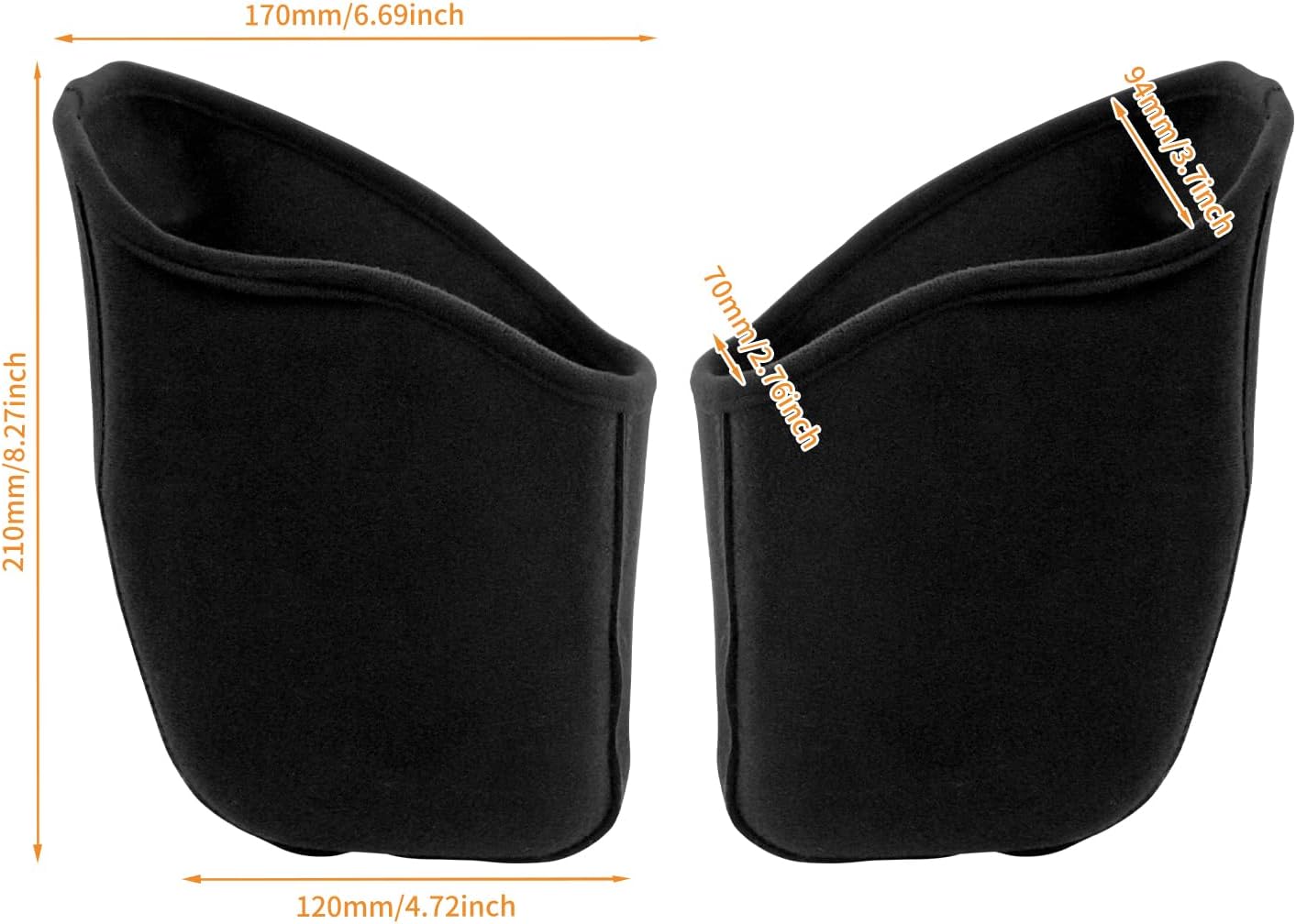Motorcycle Storage Compartment Liners Kits Fairing Glove Box interior Left and right Fit For Harley Road Glide FLTRX 2024 2025