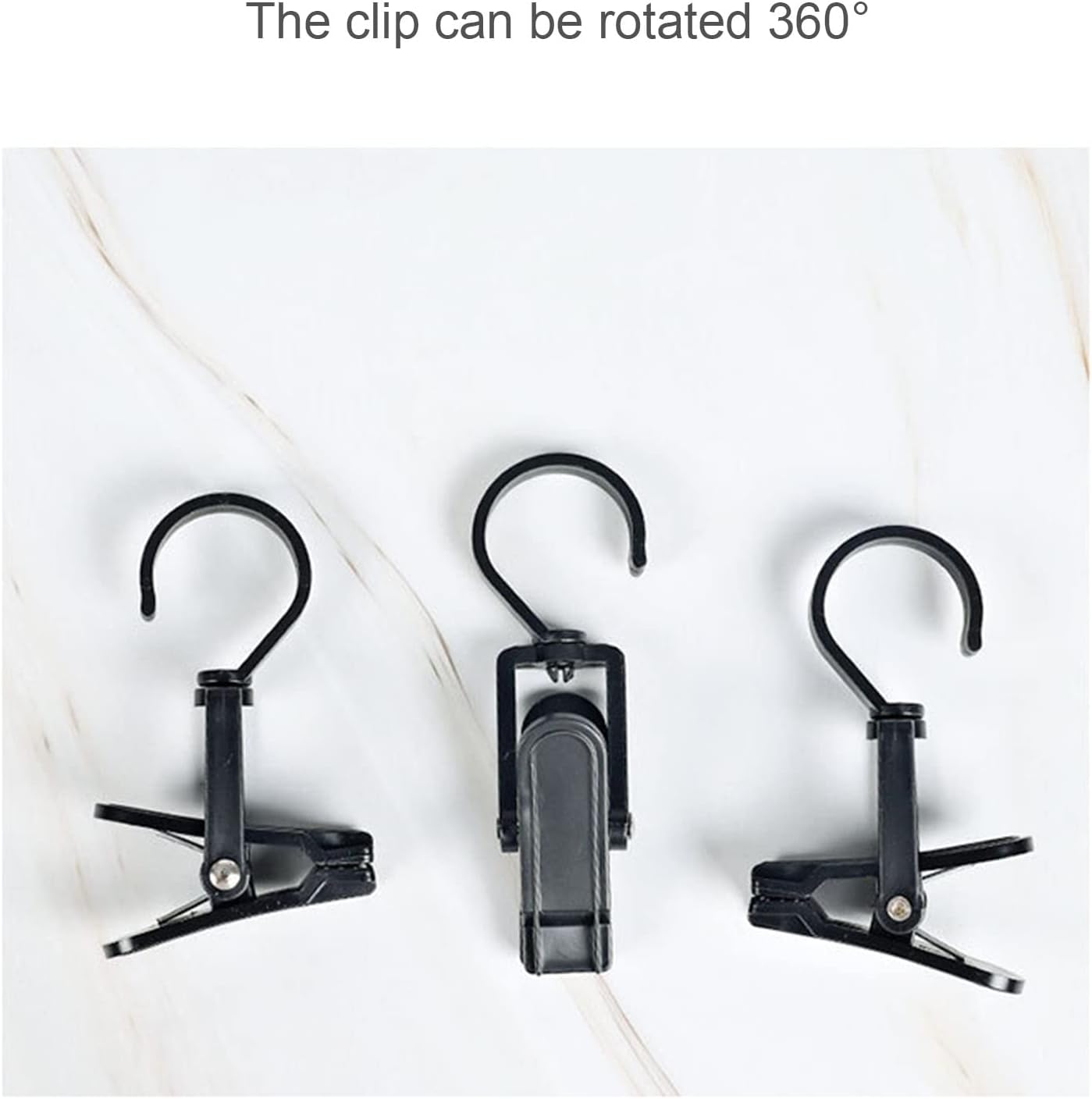 Curtain Clips 10 PCS Plastic Shower Curtain Hooks for Hanging Camper Awning Light Shower Drape Track Photos Picture Arts Crafts Display,a (A)