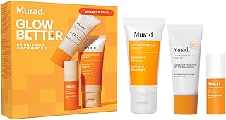 Murad Brighten Trial Kit – Vitamin C Skincare Set for Brighten & Even Tone - Travel-Friendly Kit for Radiant, Even-Toned Skin
