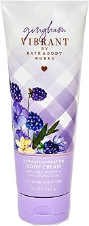 Bath & Body Works Ultimate Hydration Body Cream For Women 8 Fl Oz 1- Pack (8 Ounce (Pack of 1), Gingham Vibrant)