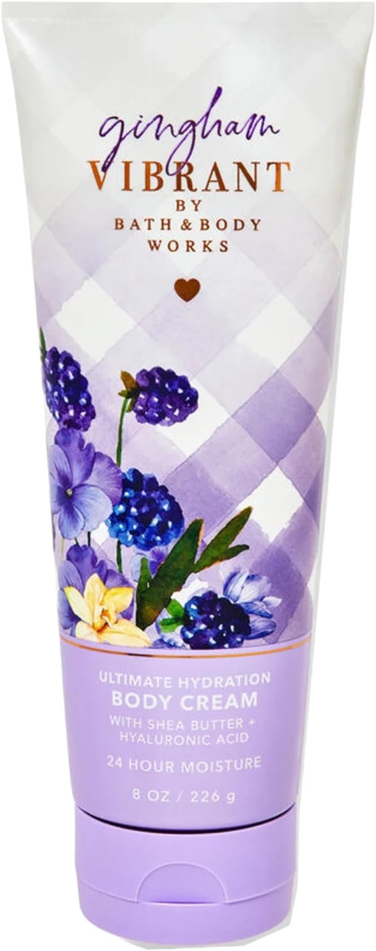 Bath & Body Works Ultimate Hydration Body Cream For Women 8 Fl Oz 1- Pack (8 Ounce (Pack of 1), Gingham Vibrant)