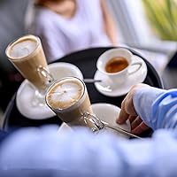 Vista 7 de TOPZEA 3 Pack Large Restaurant Serving Tray, 16 Inch Plastic Round Server Tray, Non-Skid Bar Drink Trays Cafeteria Buffet Food Service Trays for