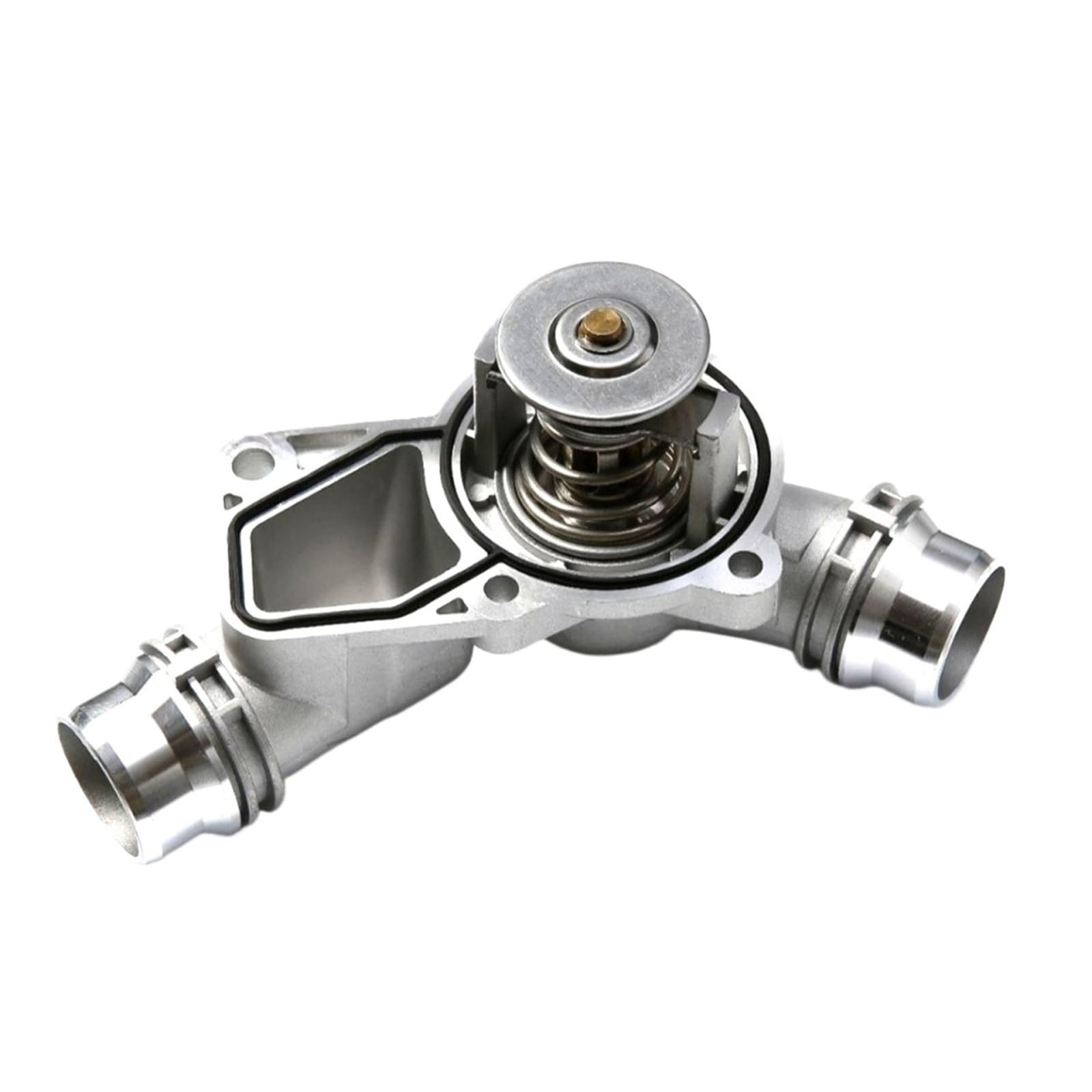 AMCBYSGC Aluminium Cooling Water Thermostat Assembly Compatible with BMW Z3 E36 1998-2003 / Z4 E85 2002-2005 11531436823 11531437040 11537509227