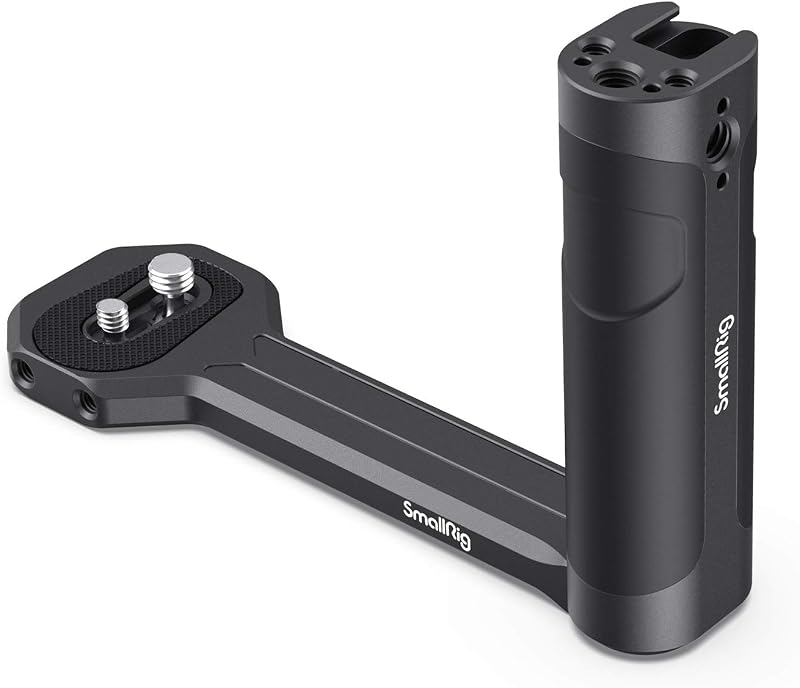 Aluminum Side Handle Fits for DJI Ronin-S/SC/RS 2/RSC 2/RS 3/RS 3 Pro/RS 3 Mini/RS 4/RS 4 Pro & for ZHIYUN Crane 2S/2/V2 & for MOZA Air 2/AirCorss 2 Gimbals - 2786
