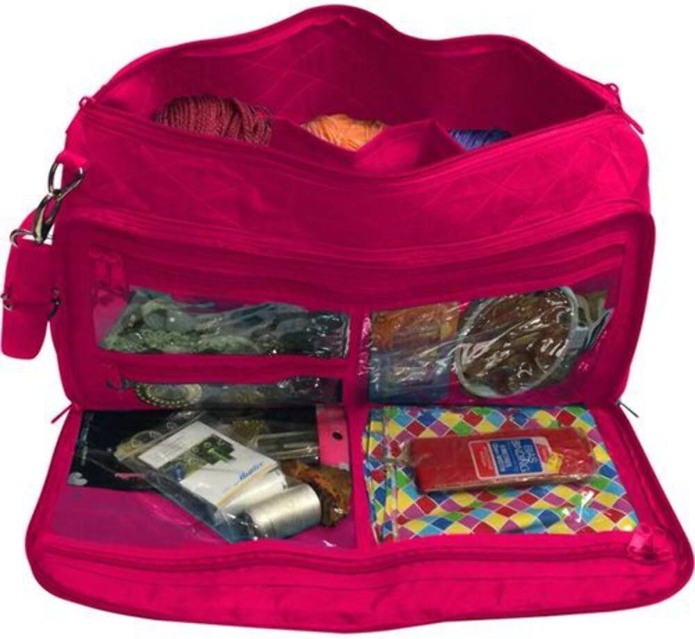 Yazzii Knitting Bag Premium CA 485 Fuchsia