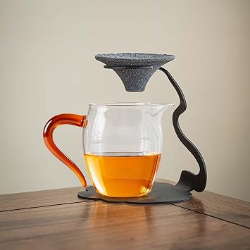 Tea Infuser - micros Perforation Straining Basket, Metal Brew Separator, Maximizing Steeping Device, Easy Clean Kitchen Gadget | herbals Drinks Cooking Baking Cocktail Milk Applications