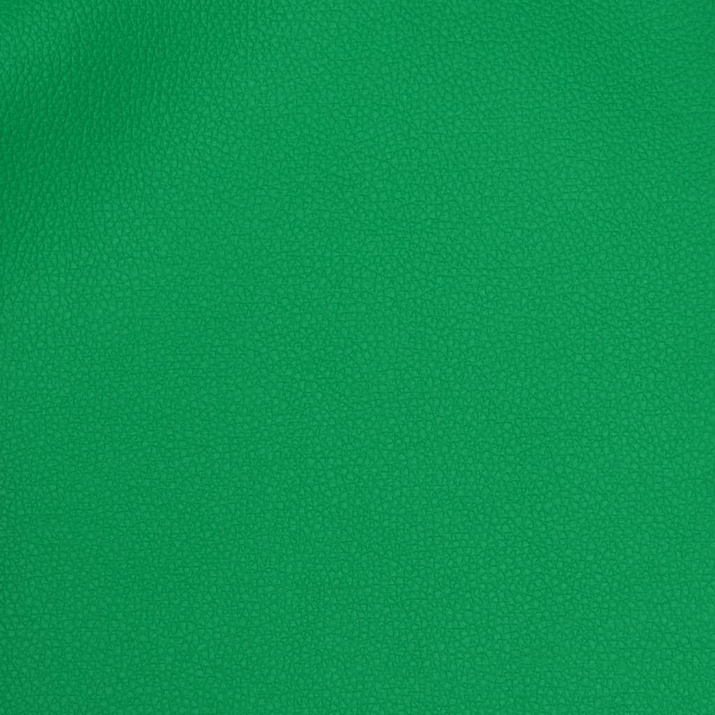 Gamingstuhl mit Massagefunktion Schwarz und Grün aus Kunstleder, ergonomischer Drehstuhl mit Lendenstütze, höhenverstellbar, Rollen, 110 kg Tragkraft für Büro und Gaming
