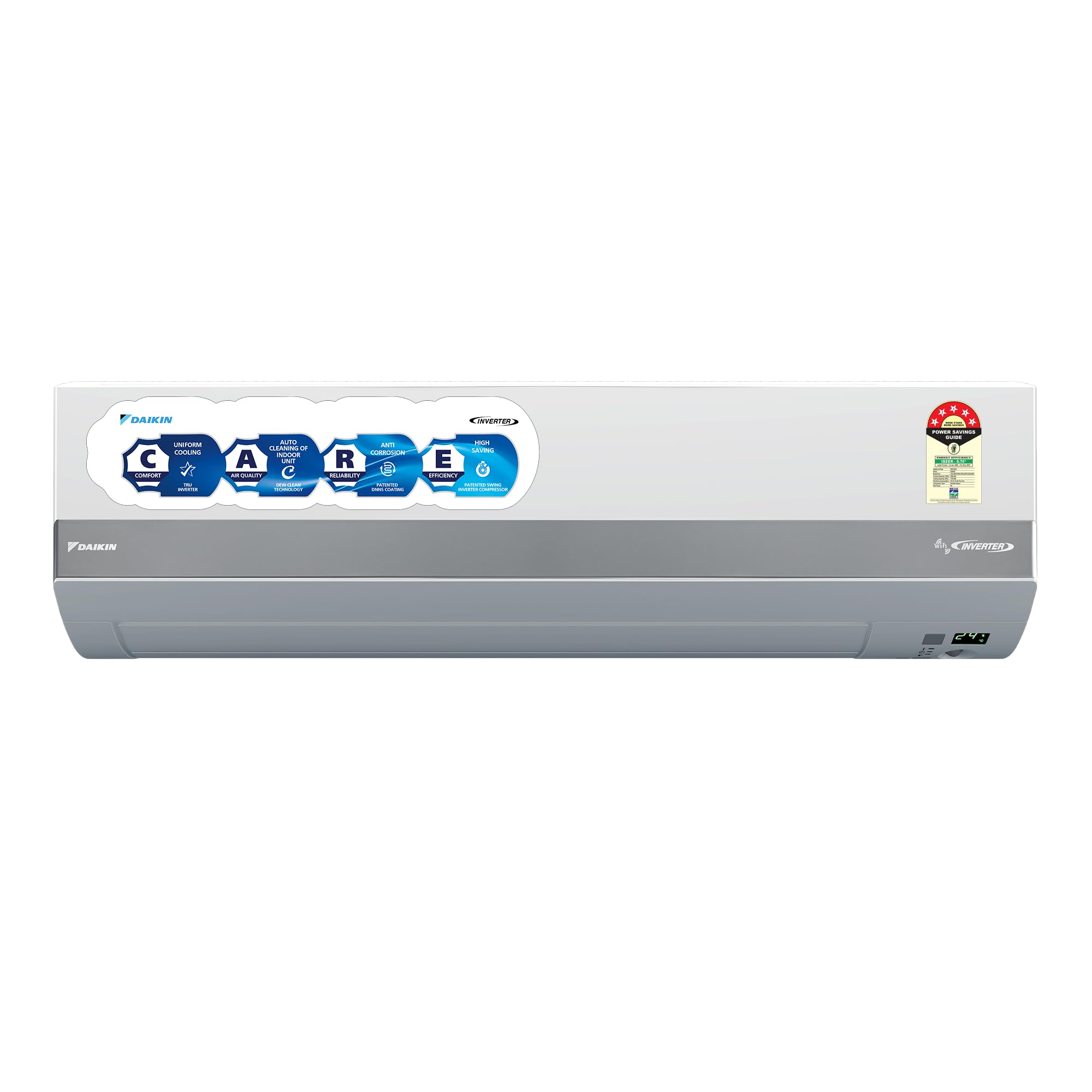 Daikin 1.0 Ton 5 Star Inverter Split AC (Copper, PM1.0 Filter, JTKJ35XV16, White)-image-31