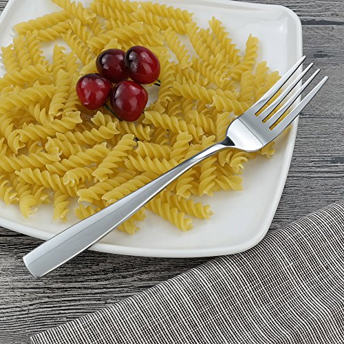 HOMMP 16-Piece Stainless Steel Dinner Forks, 8.27-INCH - Thumbnail 6