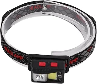 Rechargeable Headlamp USB Head Flashlight LED Headlight Waterproof Super Bright Headband Light Camping Headlight XPG COB Headlamp Motion Sensor Headlight Torch Lamp Miner Lamp Headligh