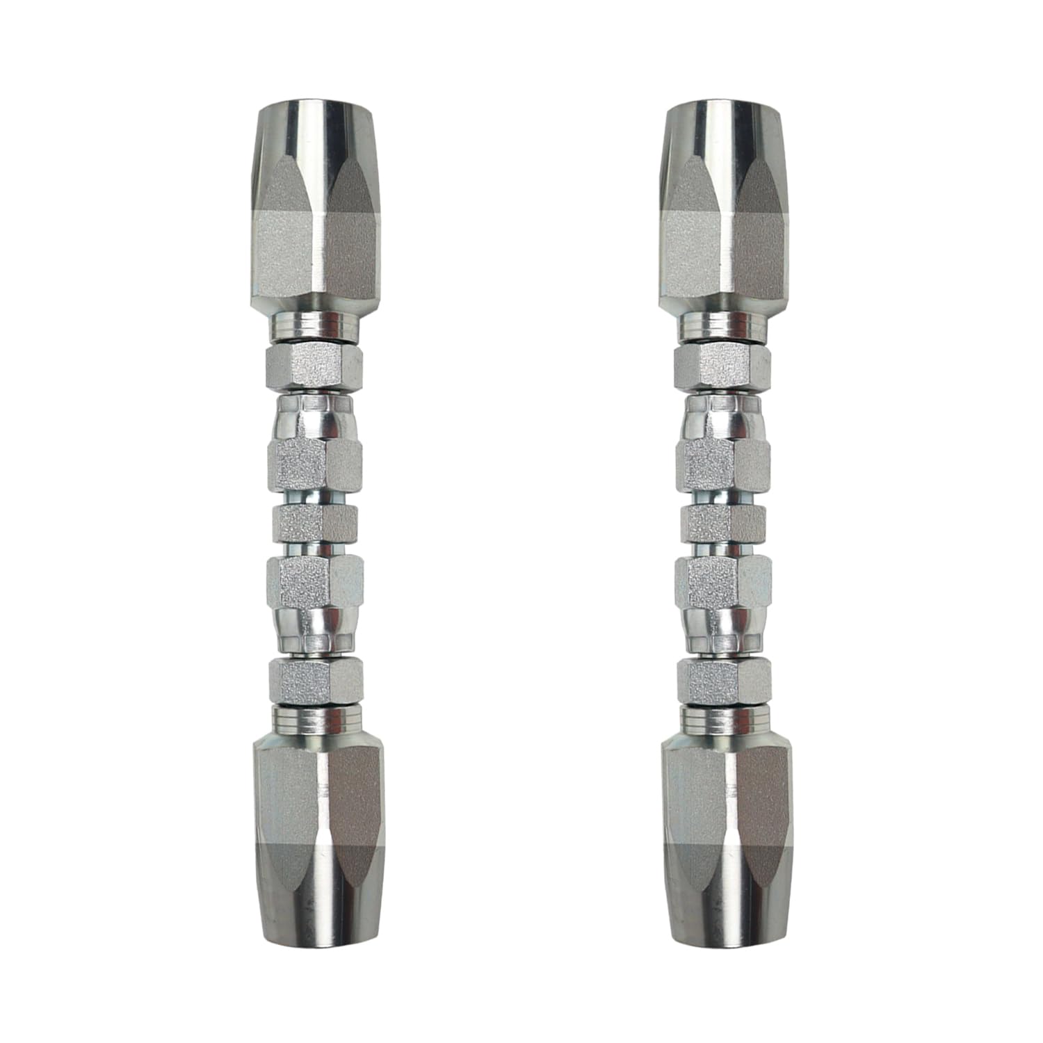 AKM 2-Pack Hydraulic Hose Field Repair Kit,1/2" Inner Diameter Reusable
