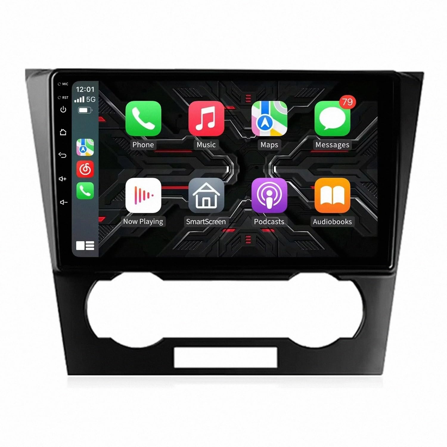 Radio Coche 2 DIN Carplay Inalámbrico Toyota Vios L Cámara Trasera 8