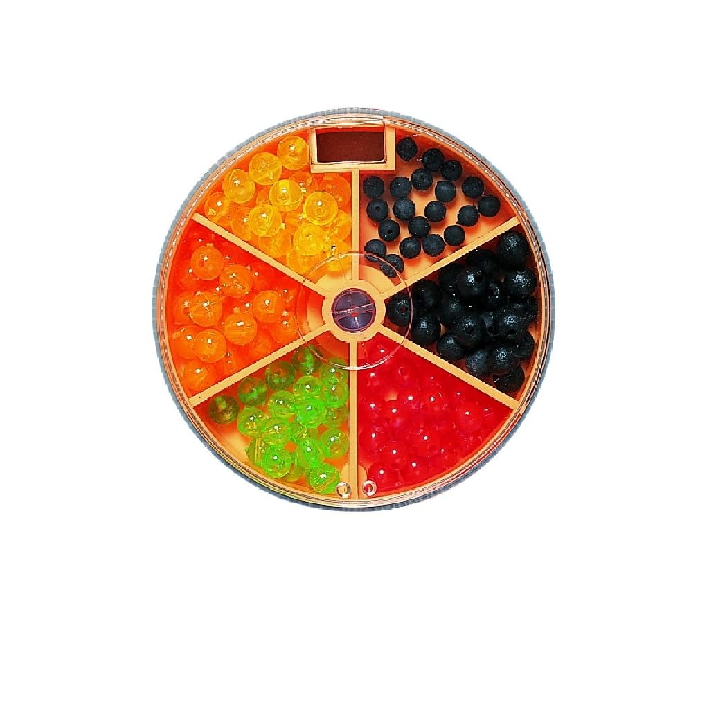 STMK Rubber Plastic Beads Assorted Colours