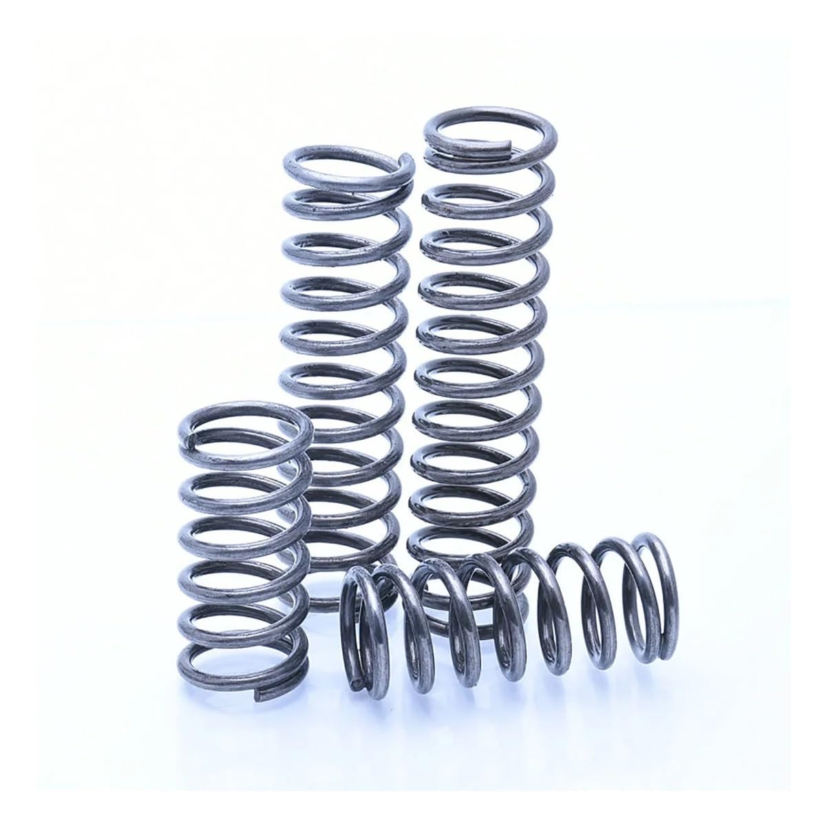 LOEASE 5pcs Wire Dia 3mm Black Compression Spring Spring Steel Spiral Pressure Spring Length 30-100mm Outer Dia 16mm - 27mm(70mm,27mm)