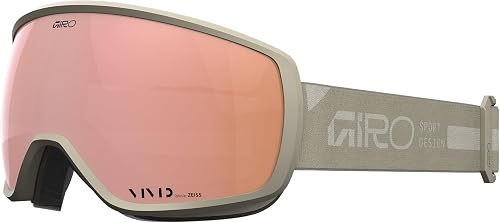 Giro Balance II Snow Goggle Stone Tan Rails - VIVID Rose Gold