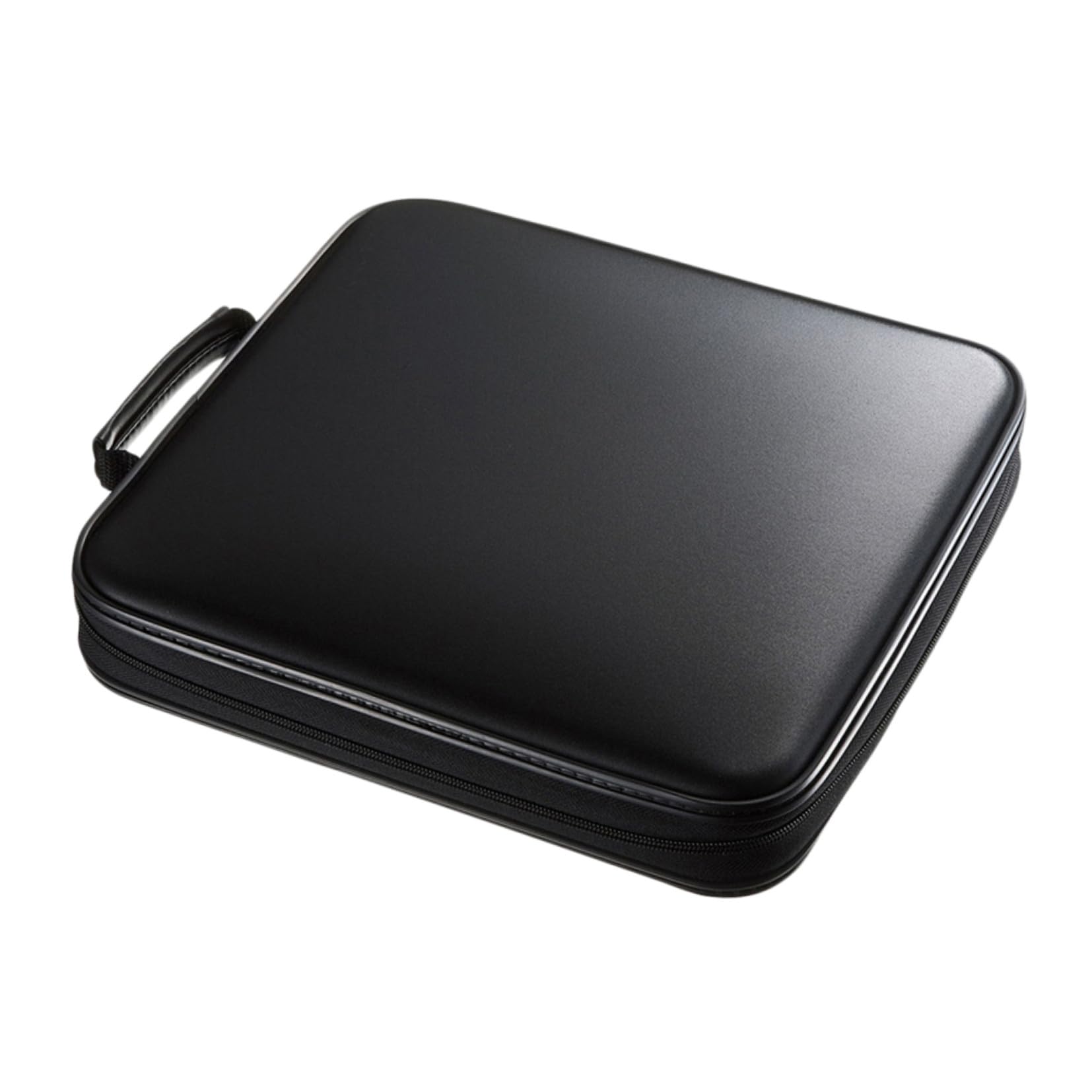 Uonlytech Custodia per CD Portatile Capacità 160 Dischi, Organizer Rigido Resistente per Viaggi e Casa, Protezione Antiurto e Design Compatto