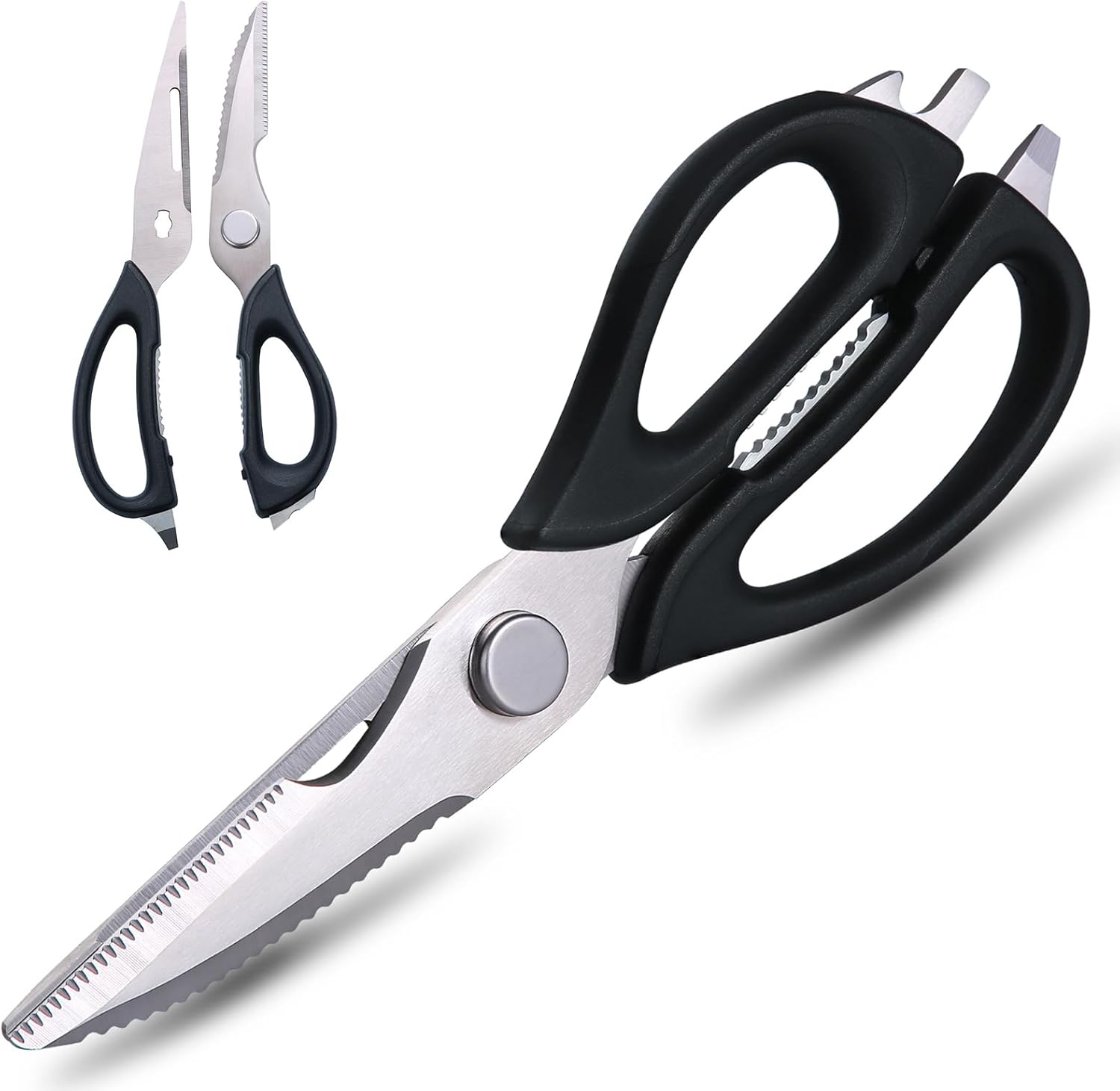 Amazon.com: Kitchen Scissors for Food Heavy Duty, All Purpose Kitchen ...