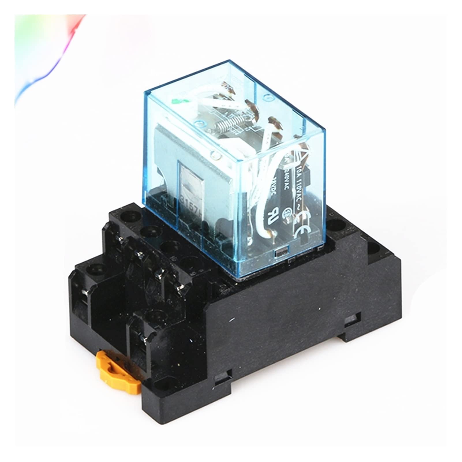 1pc HH64P LY4 AC380V Bobina 14 Pin 4PDT LED Verde relè elettromagnetico