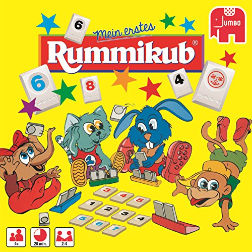 Jumbo JUM03990 Original Rummikub Mein erstes Rummikub der Spieleklassiker unter den Gesellschaftsspielen, für Kinder 2 bis 4 Spieler, Ab 4 Jahren – Bild 5