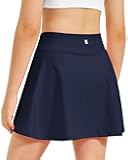 Stelle Girls Tennis Skirts with Pockets Athletic Skorts Inner Shorts High Waisted Sports Golf Running Skirt