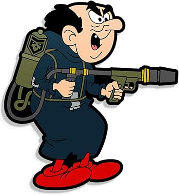 PatchOps Parody Tactical Gargamel 2A Flame Thrower PVC Tactical Morale Patch