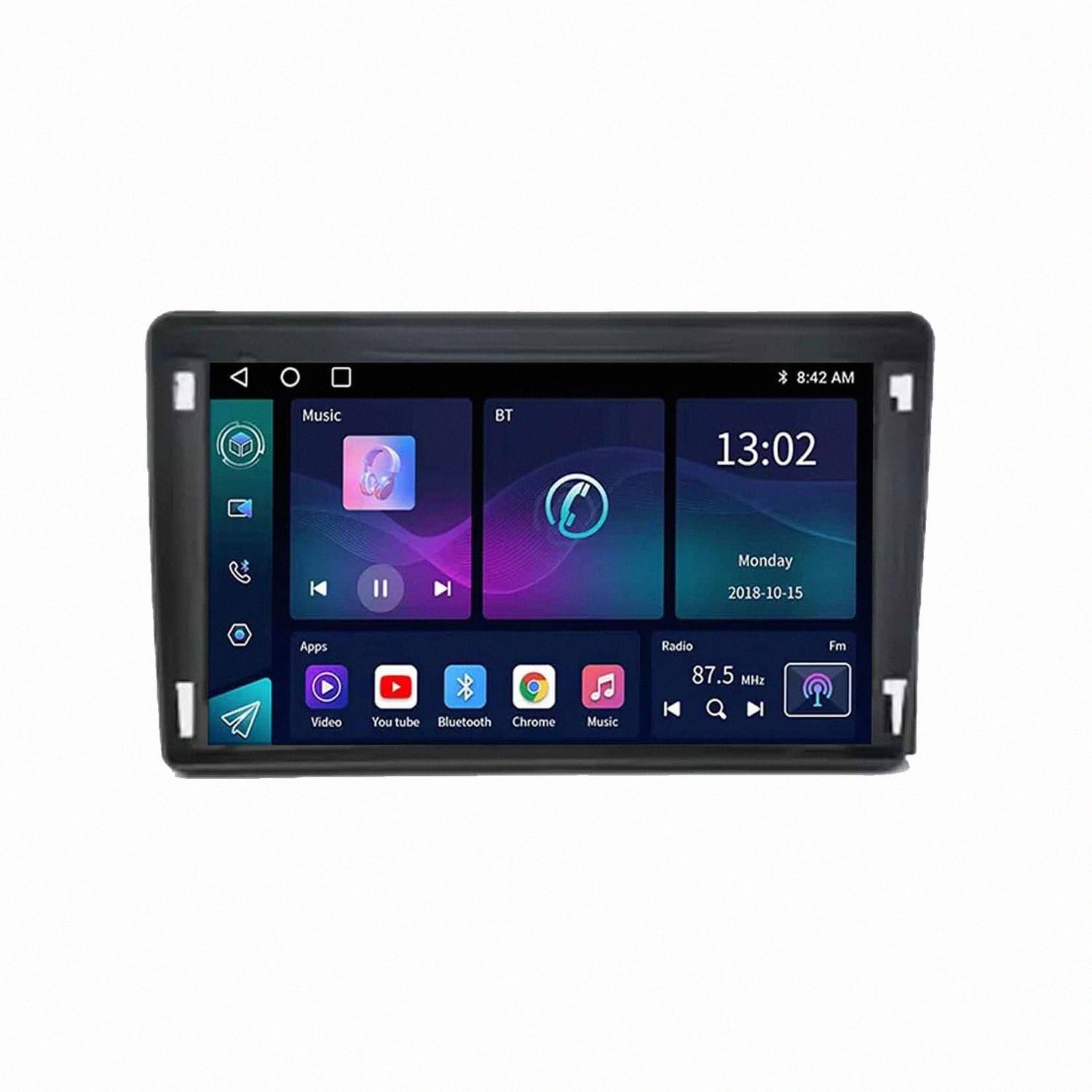 Radio Samochodowe dla Chevrolet Tracker 3 Trax 2013-2020 Mirror Link, Asystent Głosowy, Nawigacja W Czasie Rzeczywistym, Ekran Dotykowy, Bluetooth, Sterowanie Głosowe, 4 Rdzeń 4G+64G