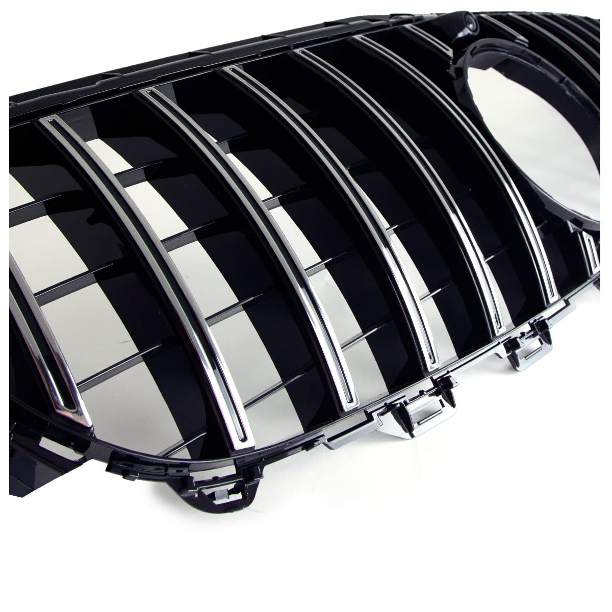 Kühlergrill Chrom kompatibel für Mercedes E-Klasse W213 S213 C238 A238 ab 2016 Sport-Panamericana GT DM Autoteile 2247