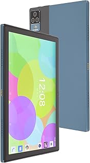 HEEPDD Calling Tablet, Blue 1280x800 IPS 100-240V 2.4G 5G Dual Band 10.1 Inch Tablet with Card Pin for Android 8.1 (UK Plug)