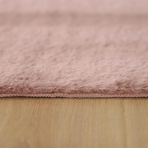 Miniatura 7 de KASENTEX Alfombras suaves de piel sintética esponjosa para dormitorio, sala de estar, alfombra de felpa mullida para el hogar, alfombra