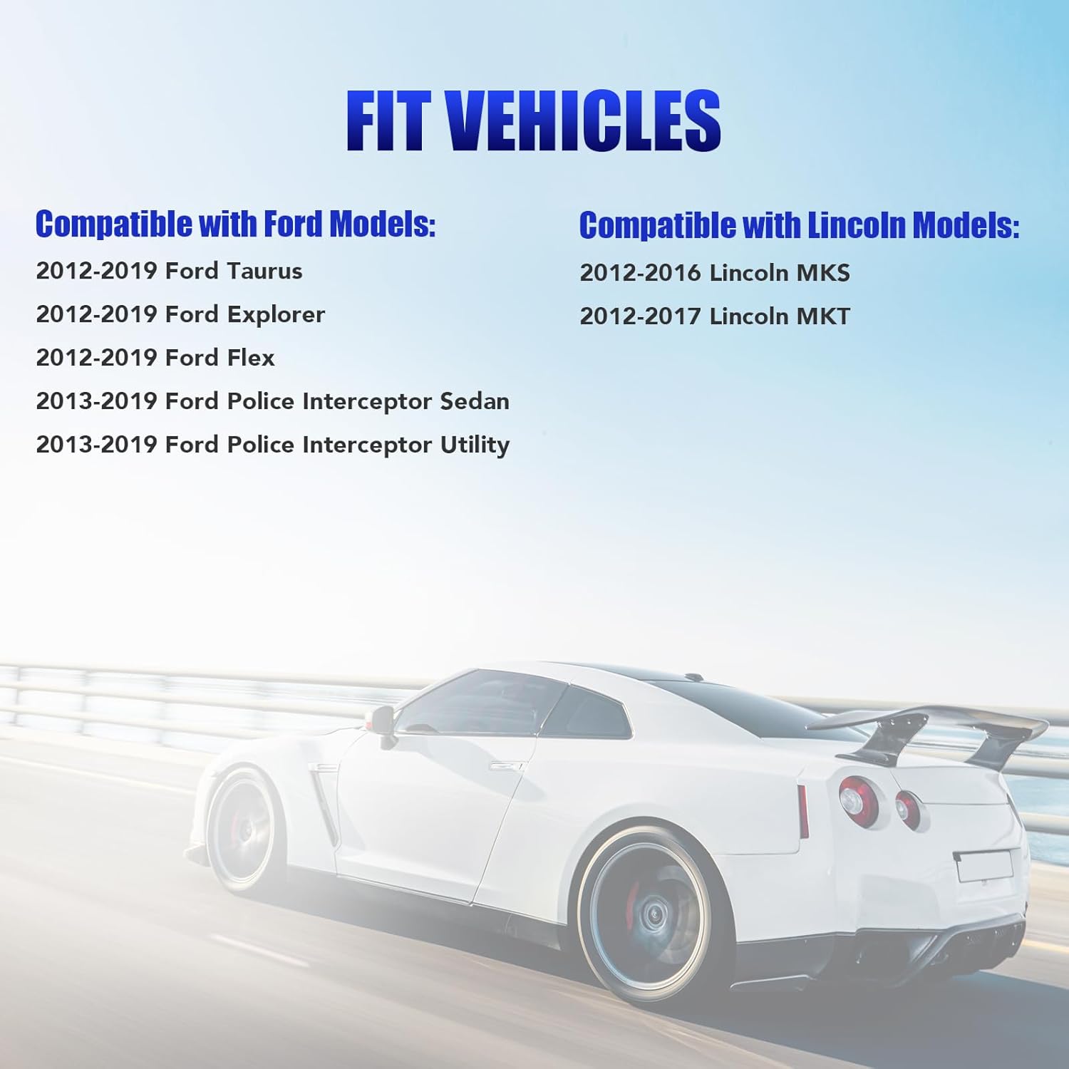 AC Heater Blower Motor with Fan Fits for Ford Taurus Explorer Flex Police Interceptor Lincoln MKS MKT 2012 2013 2014 2015 2016 2017 2018 2019 HVAC Blower Motor Replaces# 700274