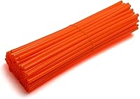 Vista 10 de 72 piezas universales de radios para motocicleta, motos de cross, cubierta protectora colorida, cubierta protectora de rueda para Yamaha Kawasaki